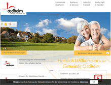 Tablet Screenshot of oedheim.de